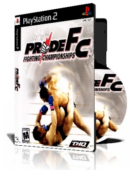 Pride FC Fighting Championships با کاور کامل و چاپ روی دیسک